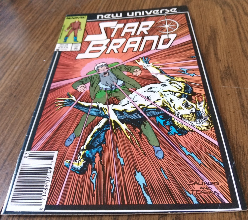 Star Brand #6 March 1987 Marvel Comics